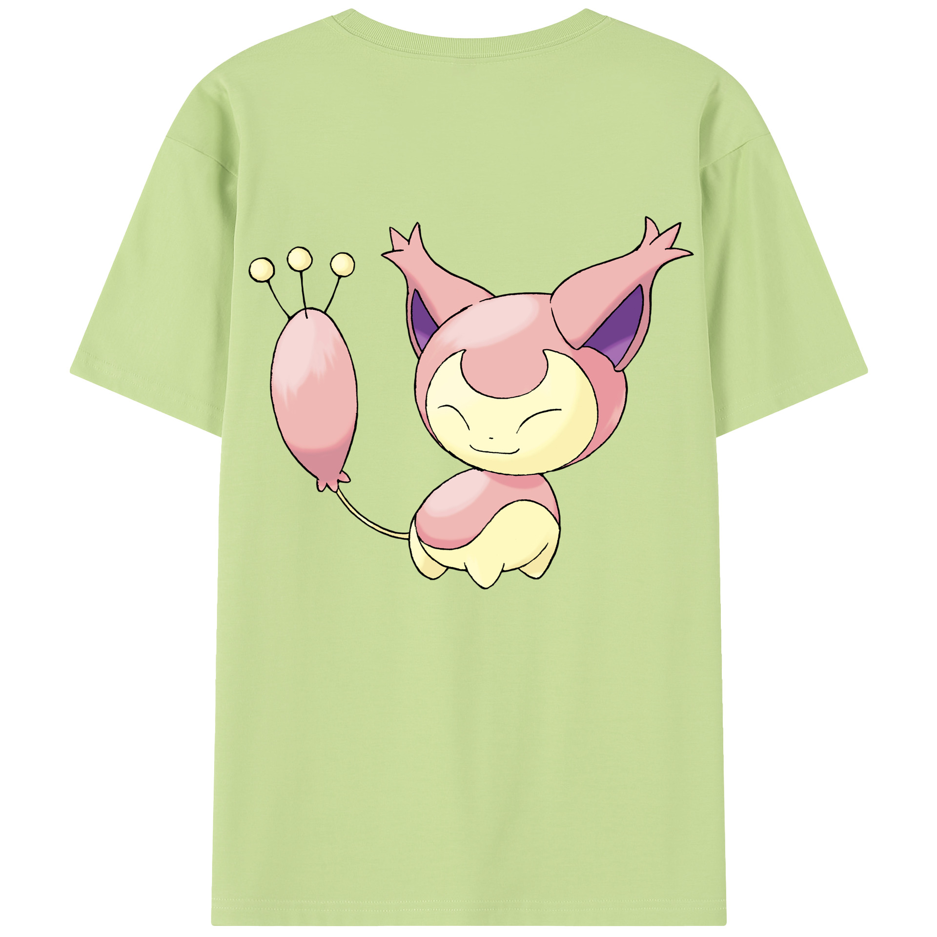 （画像用） ポケットモンスター Pokémon 綿100％半袖Tシャツ（背面プリント）